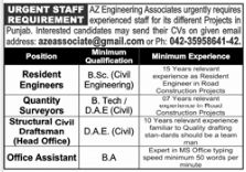 AZ Engineering Associates Jobs In Punjab 2023