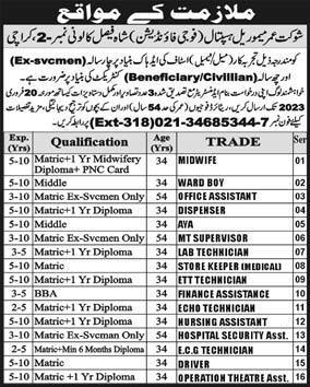 Shaukat Umar Memorial Hospital Jobs In Karachi 2023